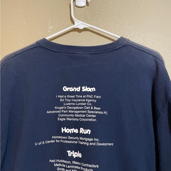 Y2K Kids Day Out New York Yankees Graphic Navy Blue T-Shirt Adult L - Picture 8 of 9